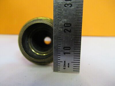 ANTIQUE SEIBERT GERMANY OBJECTIVE "V" LENS MICROSCOPE PART AS PICTURED &A2-FT-49