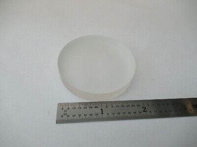 ORIEL OPTICAL LENS POLISH DULL 50mm PL CC PLANO CONCAVE OPTICS AS PIC &F3-A-54