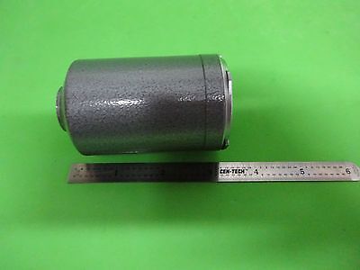 MICROSCOPE PART LEITZ CAMERA ADAPTER OPTICS+ LENS AS IS BIN#3K-FT-2