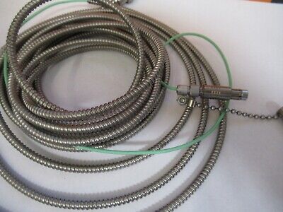 KISTLER ARMORED CABLE for PRESSURE SENSOR FORCE LOAD CELL AS PICTURED &8M-A-44