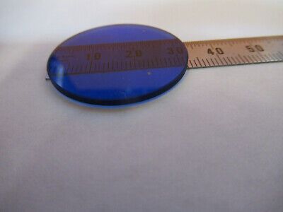 BAUSCH LOMB BLUE FILTER GLASS ILLUMINATOR MICROSCOPE PART AS PICTURED &8Y-A-97