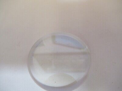 OPTICAL UV FUSED SILICA LENS COATED OPTICS AS IS #A3-B-27