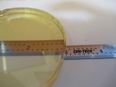 FOR PARTS ZERODUR OPTICAL FLAT [chipped] OPTICS AS PICTURED #P7-A-05