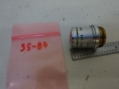 MICROSCOPE PART OBJECTIVE AO 10X ACHROMAT CAT 1019 AMERICAN OPTICS AS IS B#S5-87