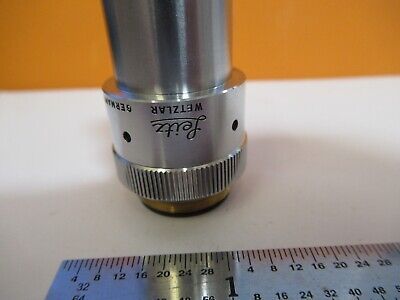 LEITZ WETZLAR OBJECTIVE QUARTZ 32X INFINITY OPTICS MICROSCOPE AS PIC &5M-A-14