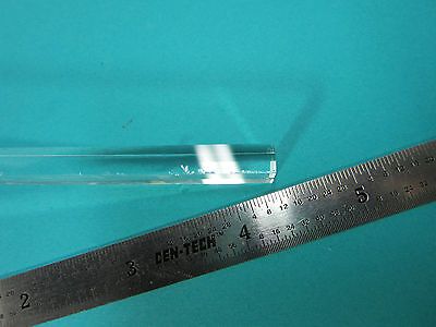 OPTICAL RARE TRUNCATED GLASS ROD BAR + LENS LASER OPTICS AS PICTURED BIN#B6-13