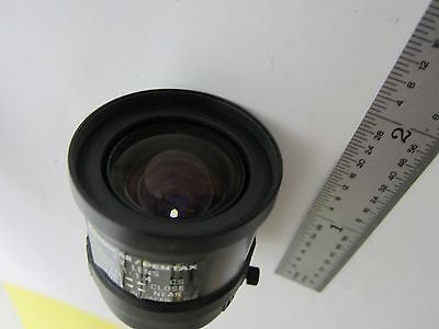 LENS TV VIDEO CAMERA INSPECTION COSMICAR PENTAX AS IS OPTICS BIN#8X-T-14