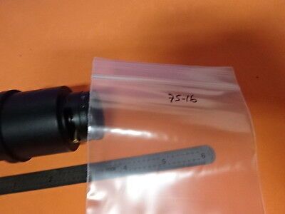 VERTICAL ILLUMINATOR DIAPHRAGM IRIS OPTICS MICROSCOPE PART &IL-75-16