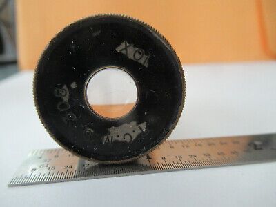 VINTAGE TCMS 308 EYEPIECE 10X LENS MICROSCOPE PART AS PICTURED #F5-A-138