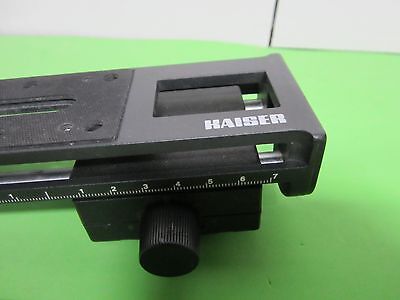 OPTICAL MICROMETER STAGE KAISER LASER OPTICS BIN#58-10