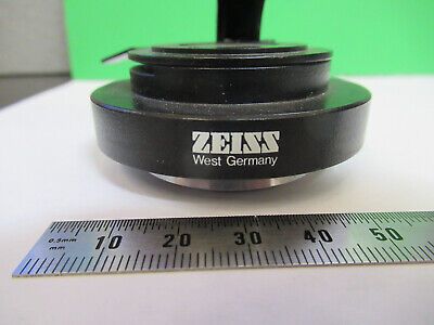 ZEISS GERMANY CONDENSER + IRIS STANDARD MICROSCOPE PART AS PICTURED &A9-B-14