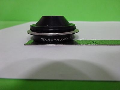 MICROSCOPE PART CONDENSER LENS RODENSTOCK RODAGON GERMANY OPTICS AS IS BIN#V8-21