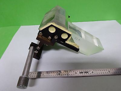 MICROSCOPE LEICA REICHERT POLYVAR PRISM ASSEMBLY SLIDE OPTICS BIN#H7-A-02