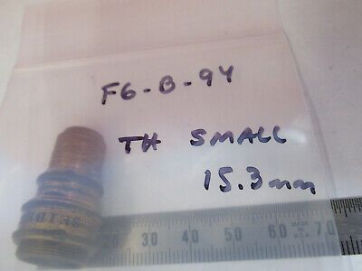 ANTIQUE BRASS SEIBERT GERMANY OBJECTIVE "V" MICROSCOPE PART AS PICTURED #F6-B-94