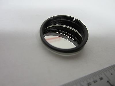 MICROSCOPE PART REICHERT LEICA POLYLITE FILTER OPTICS AS IS BIN#Q7-79