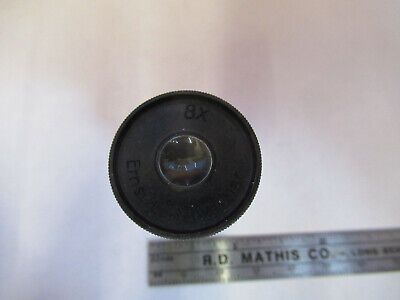 ANTIQUE MICROSCOPE PART 8X LEITZ GERMANY OCULAR EYEPIECE AS PICTURED &13-FT-08