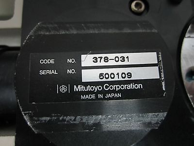 MICROSCOPE PART MITUTOYO JAPAN VERTICAL ILLUMINATOR 378-031 OPTICS BIN#F4