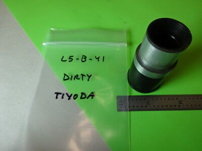 TIYODA TOKYO KW10 [dirty] EYEPIECE OCULAR OPTICS MICROSCOPE PART AS IS #L5-B-41