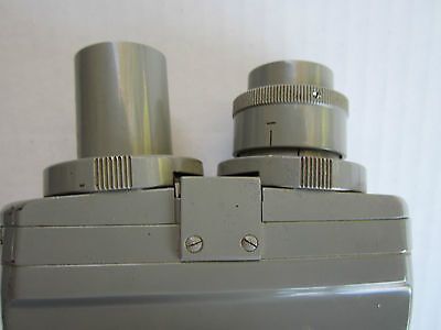 OLYMPUS JAPAN MICROSCOPE PART HEAD  EYEPIECE HOLDER WITHOUT OPTICS AS IS