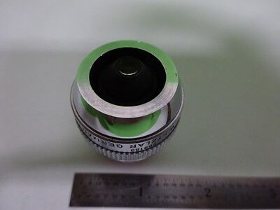 MICROSCOPE PART OBJECTIVE LEITZ GERMANY HL 20X DF OPTICS AS IS BIN#72-39