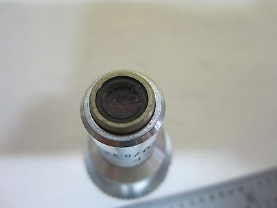 MICROSCOPE PART OBJECTIVE LEITZ GERMANY L 20X EF OPTICS BIN#U1-39