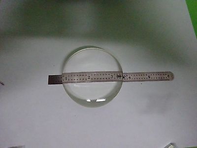 OPTICAL LARGE LENS PLANO CONVEX LASER OPTICS AS IS BIN#W8-23