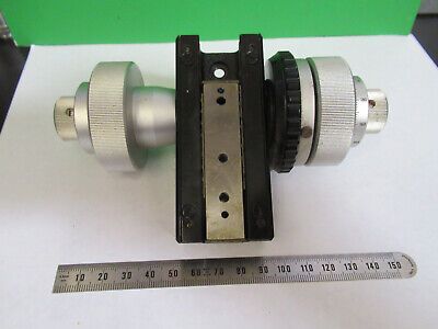 NIKON JAPAN SET OF KNOBS MECHANISM  MICROSCOPE PART AS PICTURED Z9-A-78