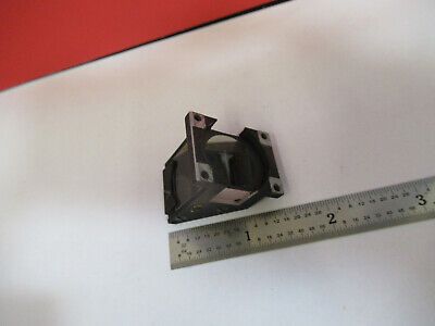 LEITZ GERMANY GLASS PRISM HEAD MICROSCOPE PART OPTICS AS PICTURED #B9-A-42