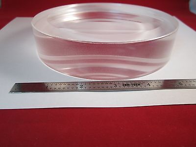 HUGE OPTICAL MIL SPEC THICK CRYSTAL INFRARED LASER OPTICS AS IS BIN#C4-1-D