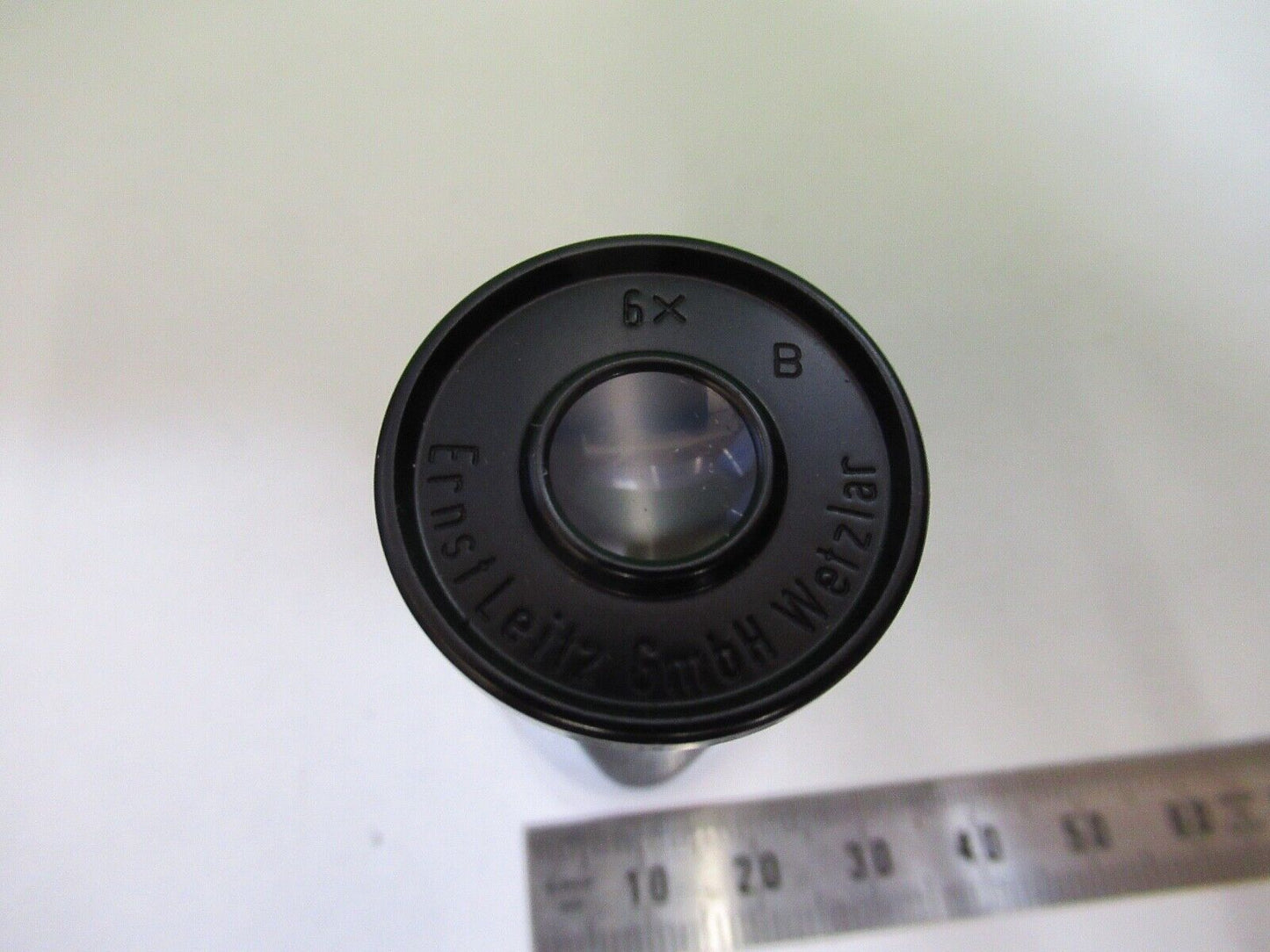 ERNST LEITZ WETZLAR GERMANY EYEPIECE 6X MICROSCOPE PART AS PICTURED 18-FT-12