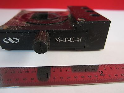 OPTICAL  NEWPORT FIBER OPTIC MOUNT ?? AS IS LASER OPTICS  BIN#C5-3-M