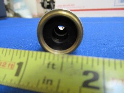 VICKERS UK ENGLAND OBJECTIVE 40X MICROSCOPE PART OPTICS AS PICTURED &S1-A-07