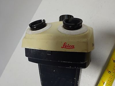 FOR PARTS MICROSCOPE STEREO HEAD LEICA STEREOZOOM 4 OPTICS AS IS BIN#TB-4-A