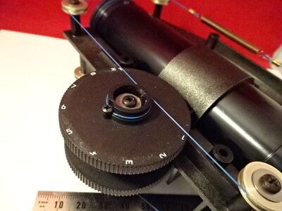 LEICA DMR GERMANY 888002 LAMP DIAPHRAGM ASSEMBLY MICROSCOPE PART OPTICS &98-35