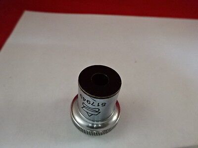 MICROSCOPE PART TIYODA JAPAN M5 OBJECTIVE OPTICS AS IS #AM-46