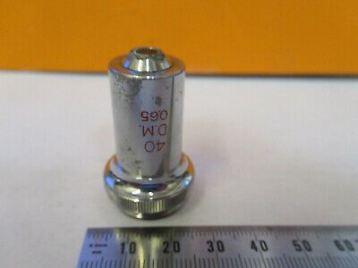 UNITRON JAPAN 40X DM PHASE OBJECTIVE OPTICS MICROSCOPE PART AS PICTURED P4-A-85