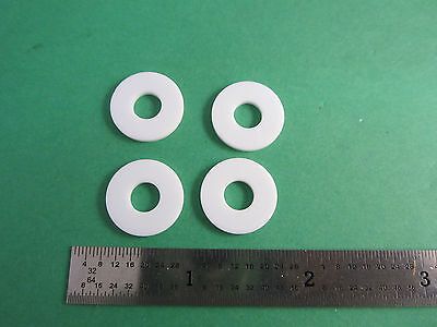 LOT 4 EA OPTICAL donut shape ALUMINA WASHERS LASER OPTICS BIN#14