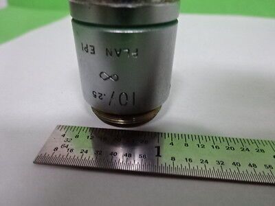 MICROSCOPE PART OBJECTIVE AO PLAN EPI 10X INFINITY AMERICAN OPTICS AS IS B#AF-16