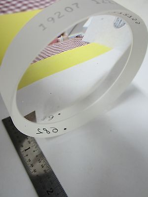 OPTICAL LARGE CONVEX CONCAVE LENS BK7 AS IS LASER OPTICS BIN#H2-25