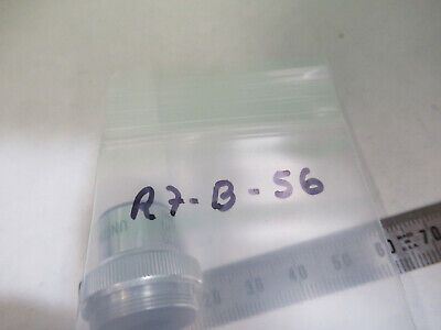 UNITRON MEASURING 3X LENS OBJECTIVE OPTICS MICROSCOPE PART AS PICTURED #R7-B-56