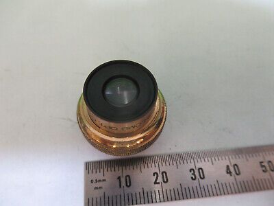 ANTIQUE BAUSCH LOMB BRASS OBJECTIVE LENS MICROSCOPE PART AS PICTURED Q9-A-48