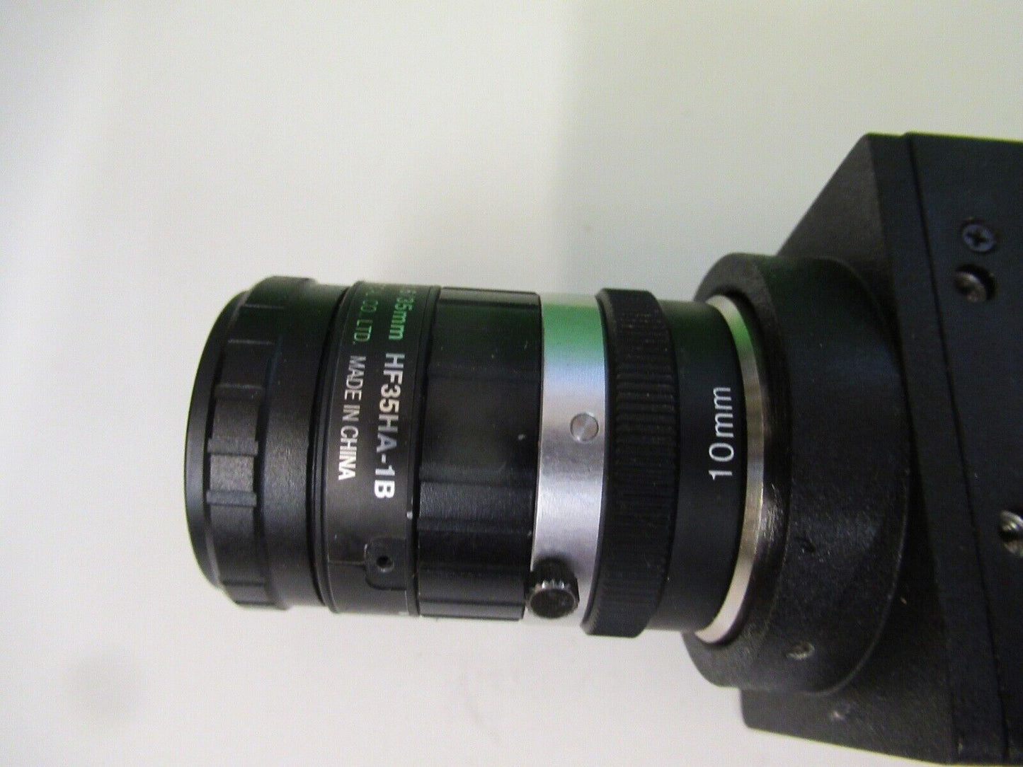 PULNIX CCD CAMERA TM-200 + FUJINON LENS MICROSCOPE PART AS PICTURED &80-A-11