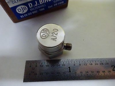 ACCELEROMETER DJB ENGLAND A/20 BIRCHARLL UK VIBRATION SENSOR #X8-24