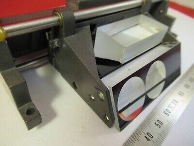 LEICA GERMANY HEAD OPTICS PRISM ASSEMBLY MICROSCOPE PART AS PICTURED &96-A-02