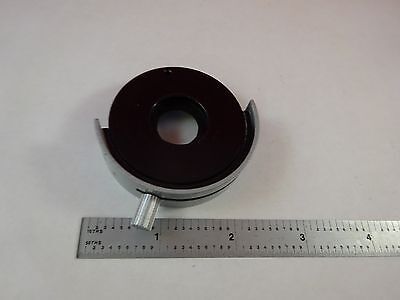 MICROSCOPE PART LEITZ 620532 GERMANY IRIS DIAPHRAGM OPTICS AS IS BIN#C9-A-12