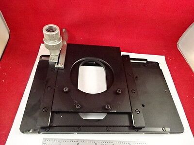 MICROSCOPE PART ZEISS GERMANY STAGE SPECIMEN TABLE  AS IS #Y4-97