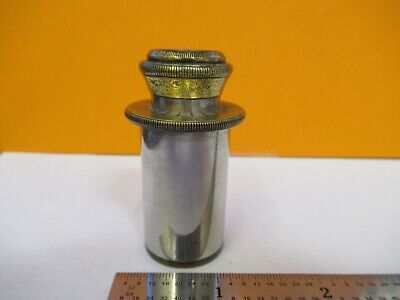 ANTIQUE CARL ZEISS PROJECTION EYEPIECE "4" MICROSCOPE PART AS PICTURED &11-B-55