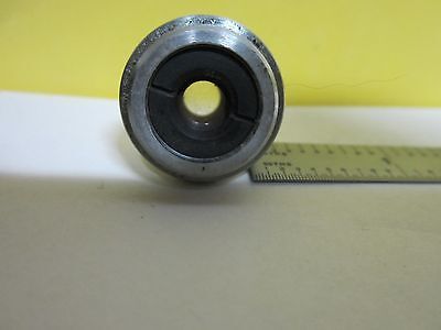 MICROSCOPE PART OBJECTIVE BECK 3.5X OPTICS AS IS BIN#34-T-28