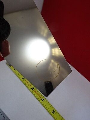 OPTICAL METALLIC LONG MIRROR [few scratches] LASER OPTICS AS IS B#U8-F-09