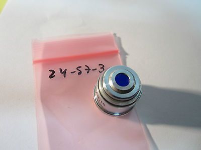 MICROSCOPE PART OBJECTIVE REICHERT AUSTRIA 8X OPTICS BIN#24-57-3